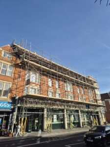 Commercial scaffolding in London by A.D. Scaffolding Ltd